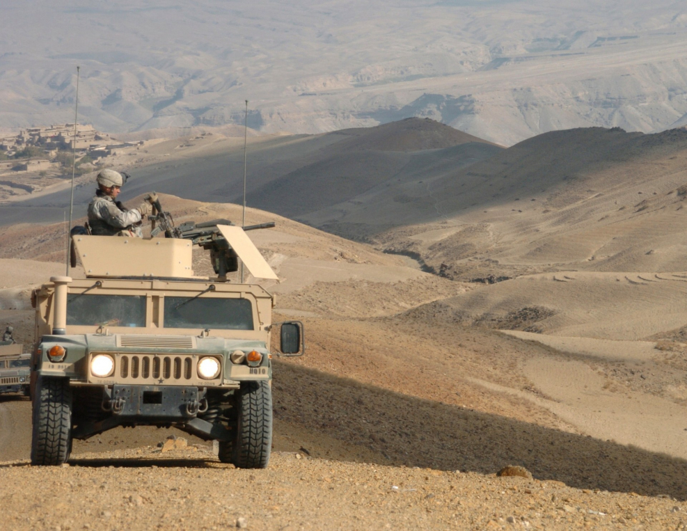 Humvee Афганистан