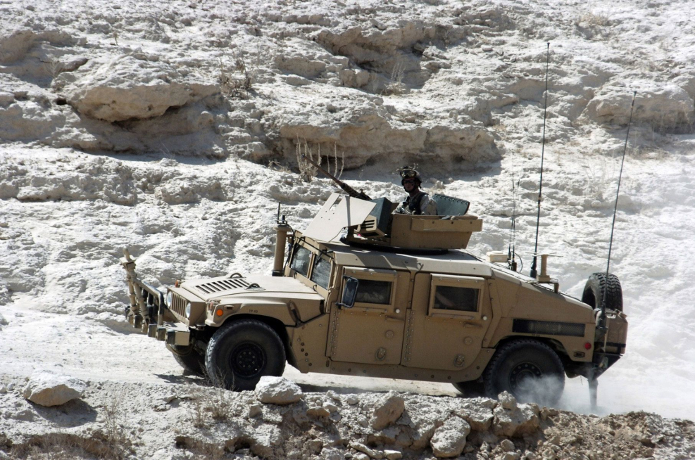 HMMWV Афганистан
