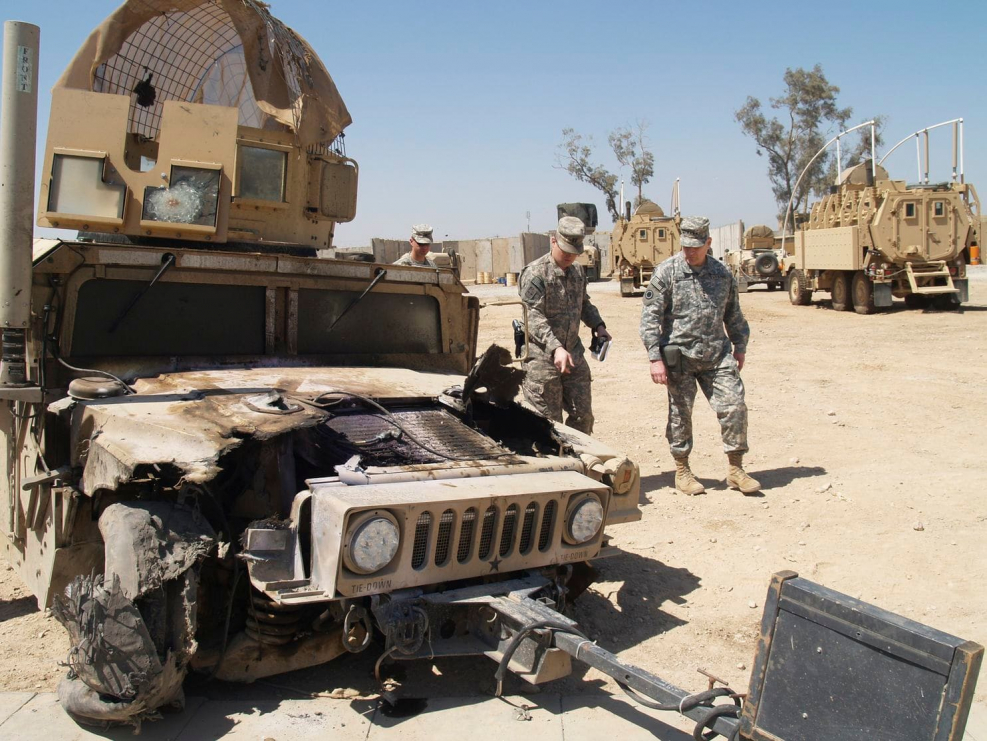 Humvee Афганистан