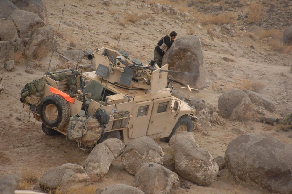 Humvee Афганистан