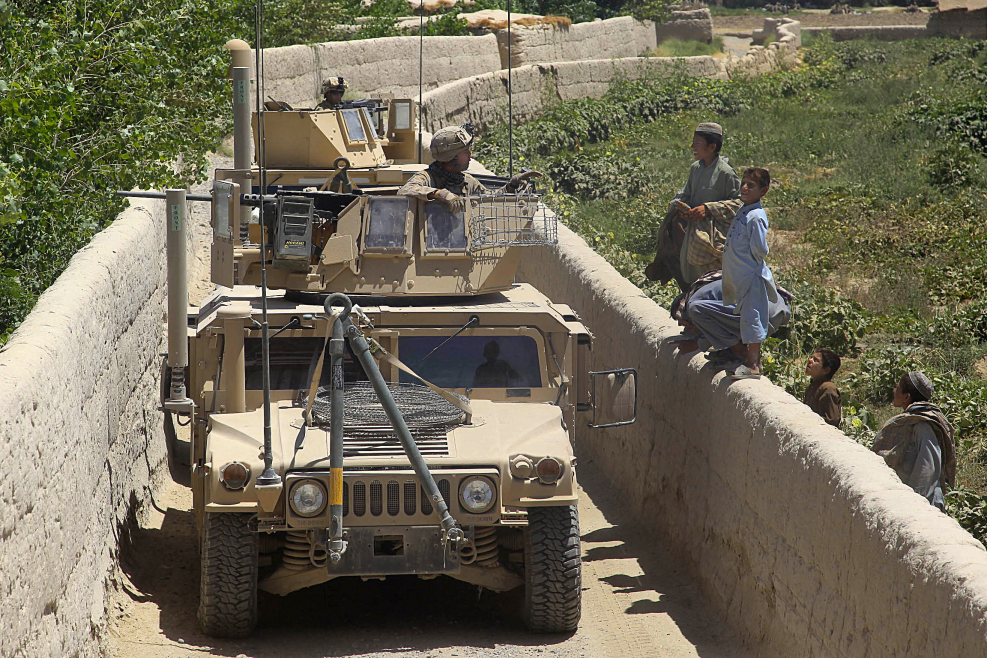 Hummer h1 Military Afghanistan