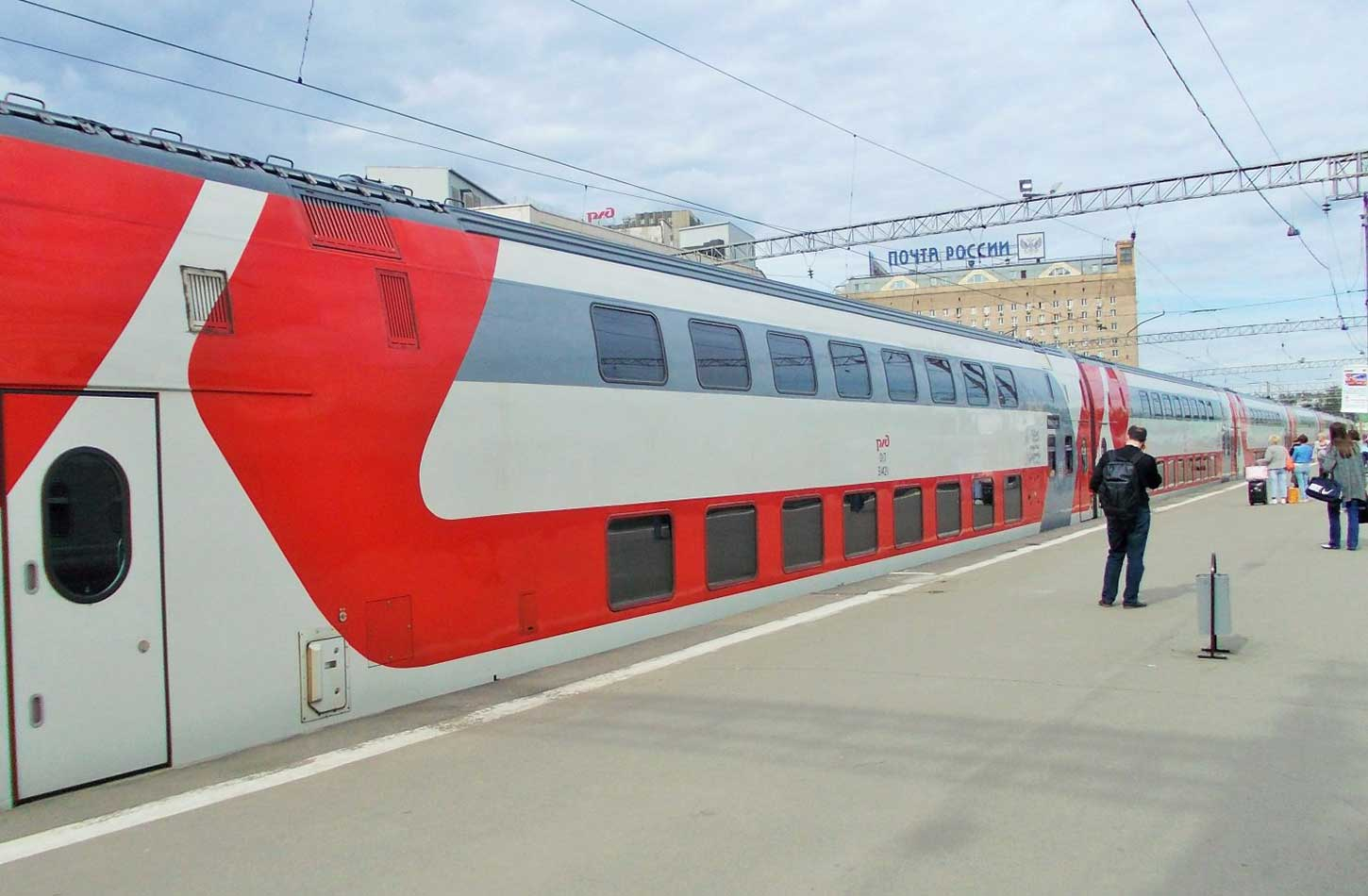 Фото двухэтажный поезд самара москва