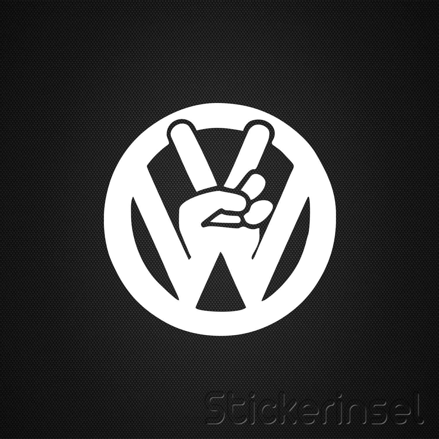 прикольный знак volkswagen
