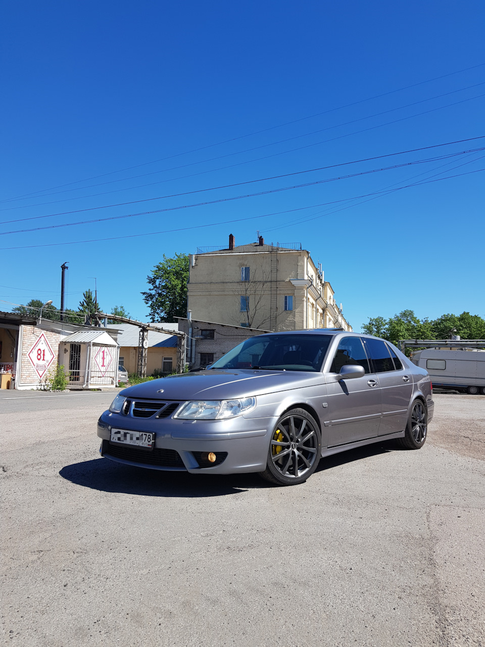 Тюнингованный Saab 9-5