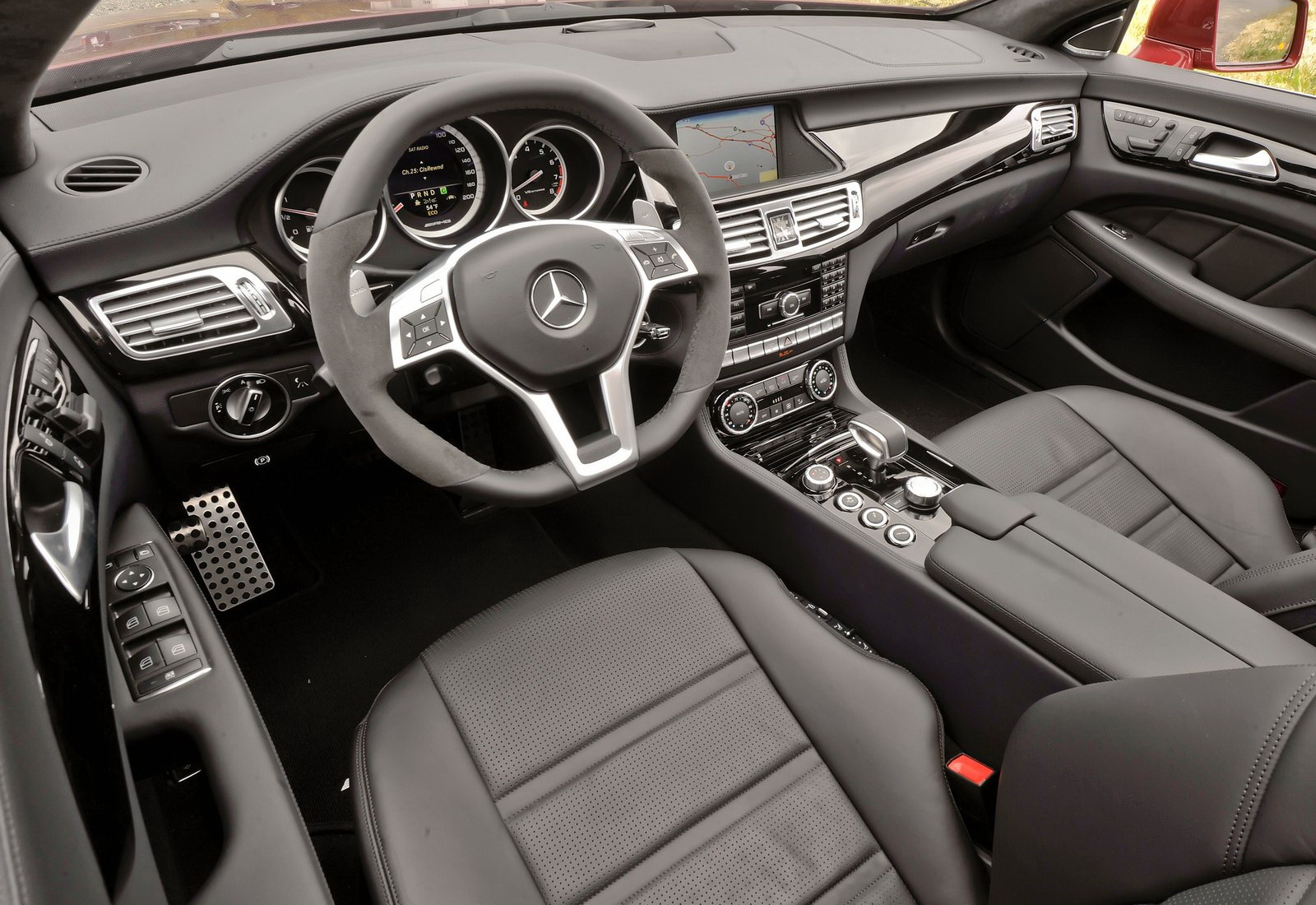 Мерседес cls 63 салон