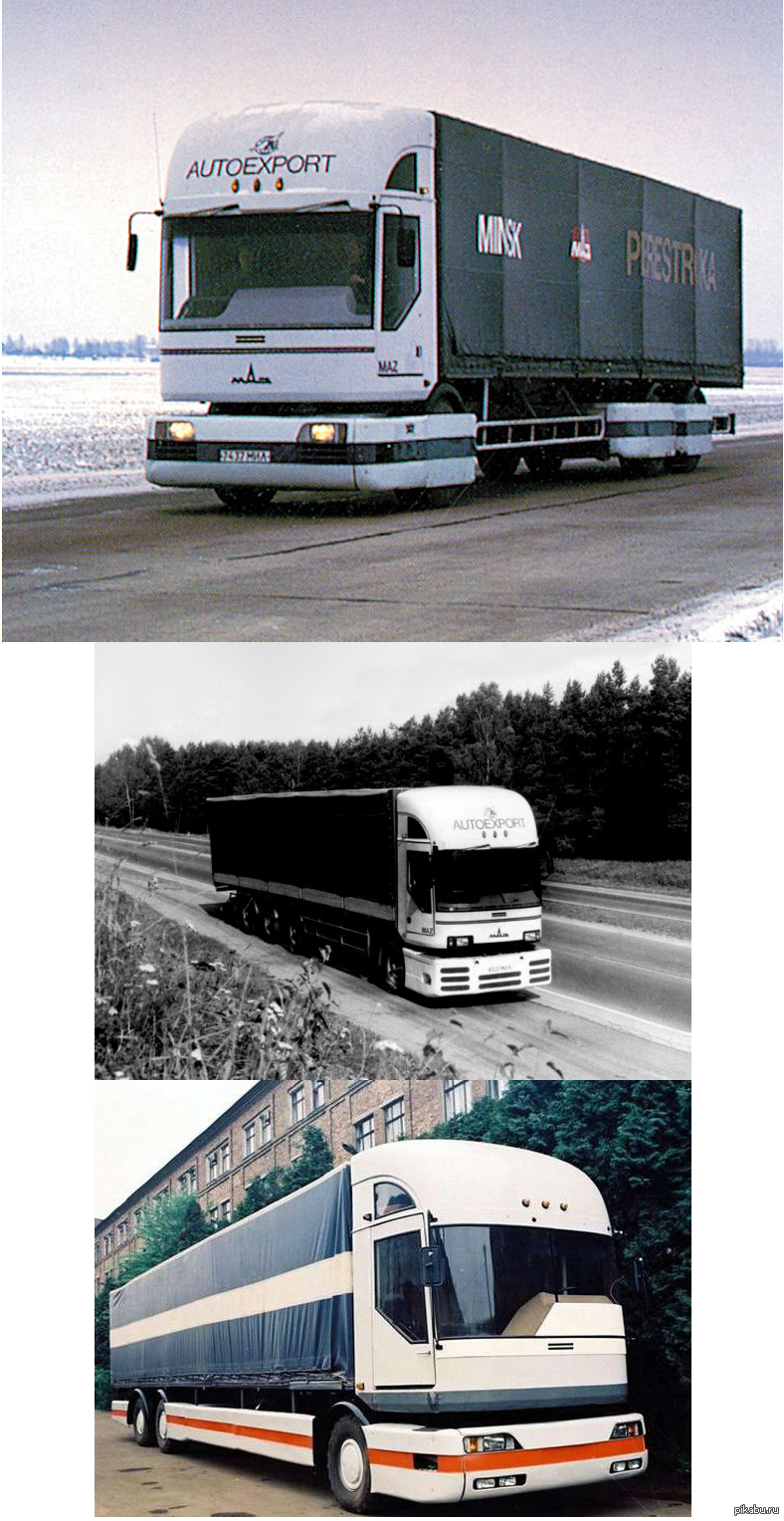 Масштабная модель МАЗ 2000 перестройка