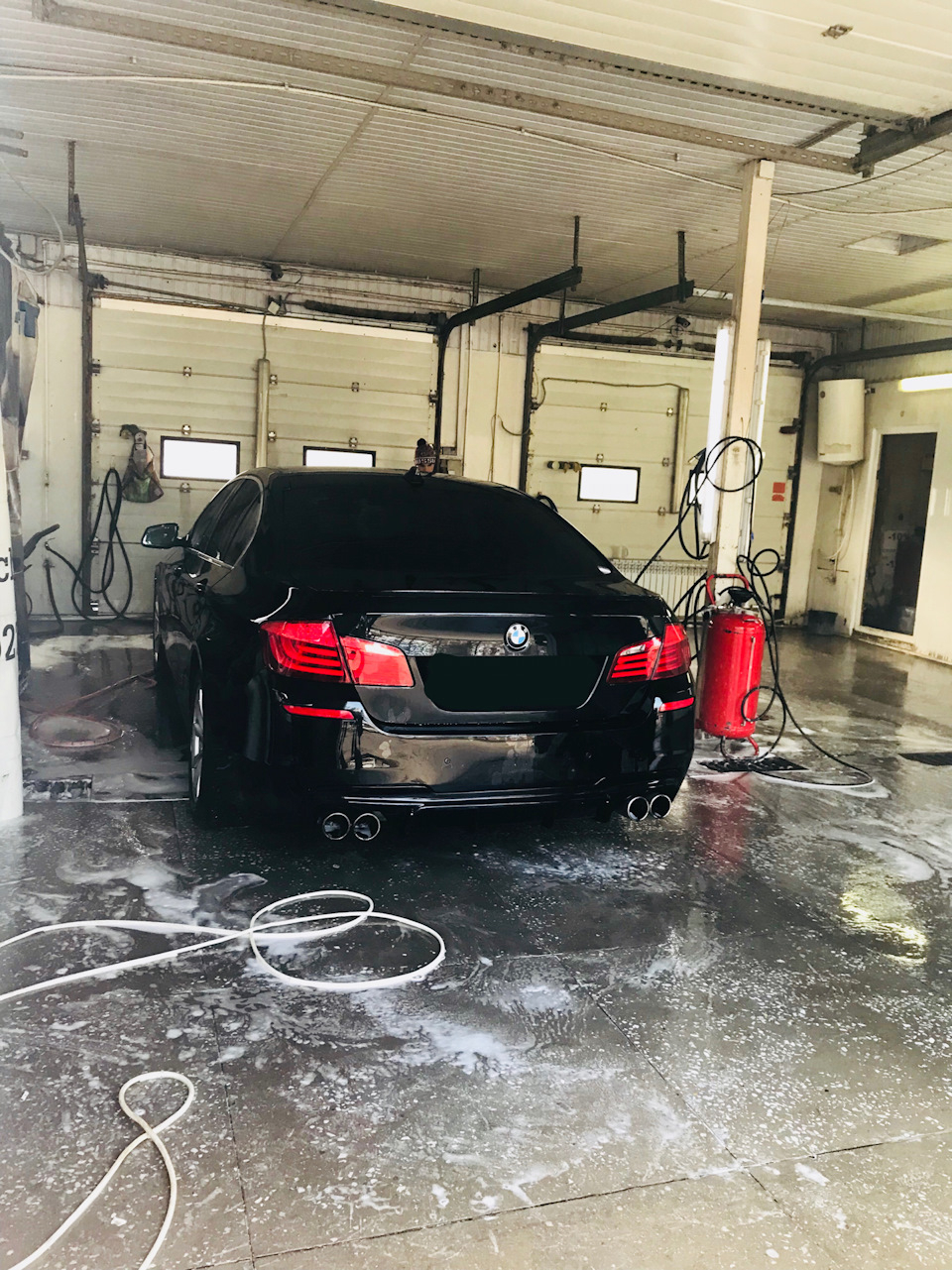 BMW 5 f10 мойка арок