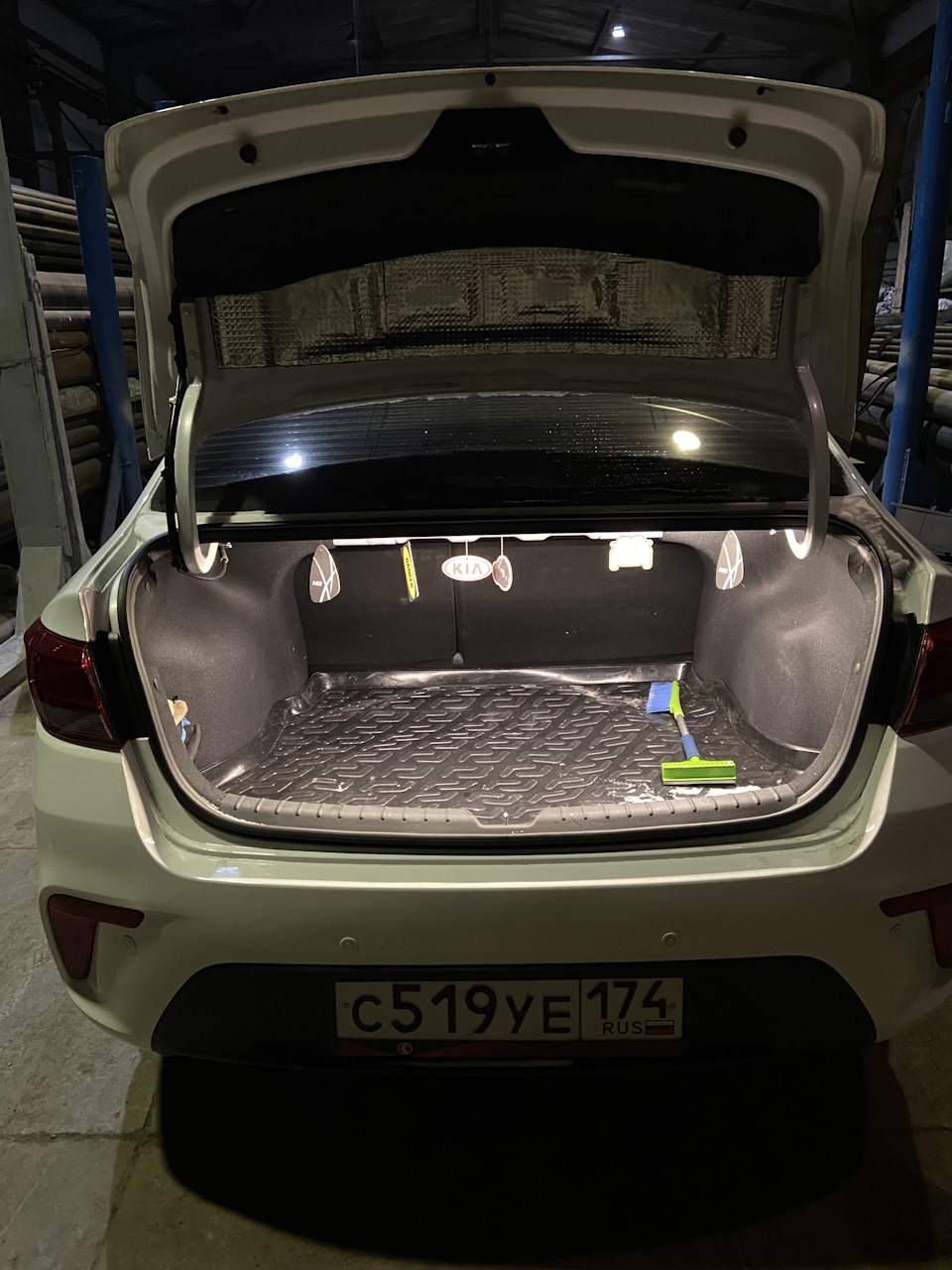 Kia Rio 4 багажник