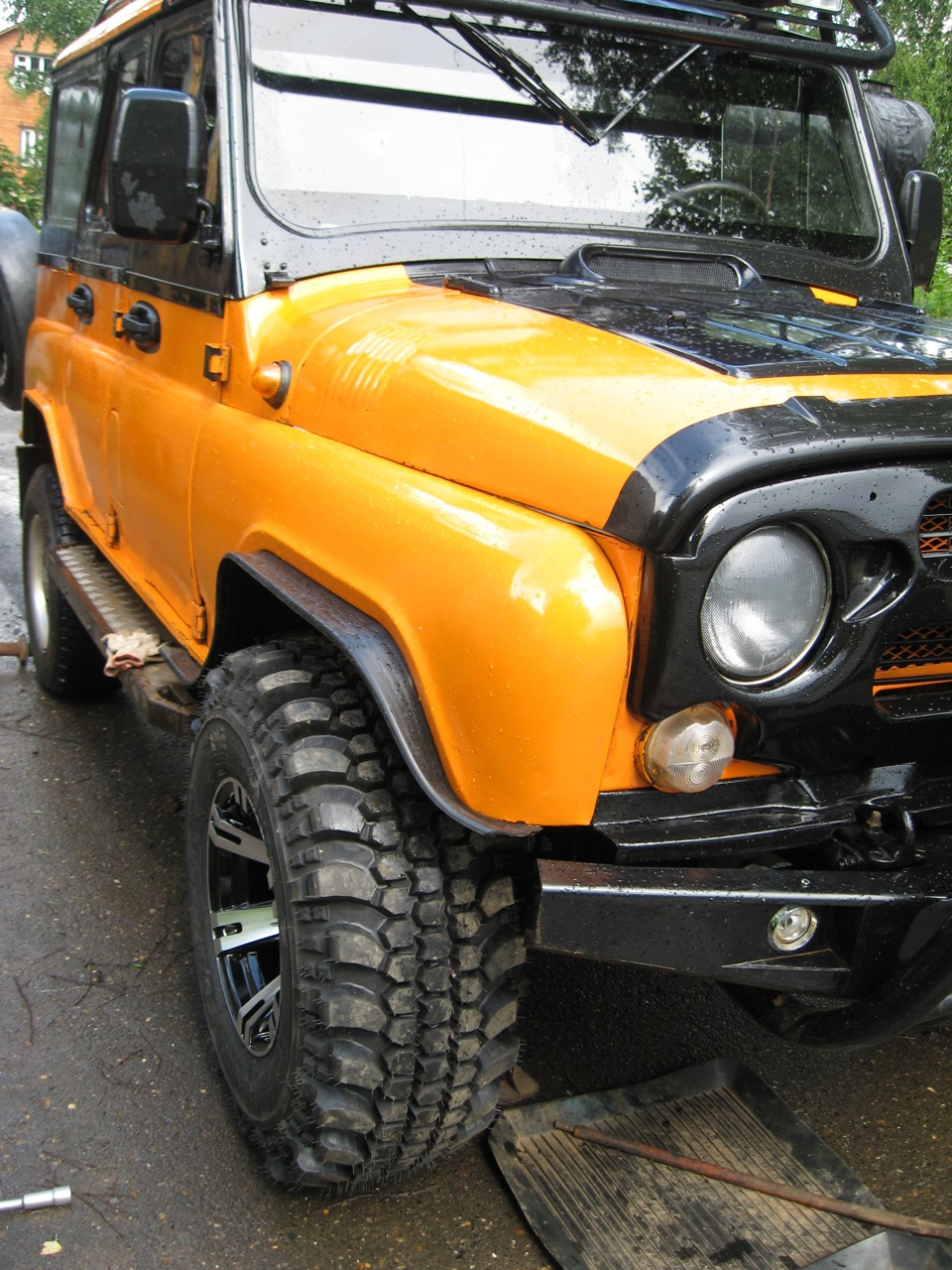 33x12.5 r15 на УАЗ 469