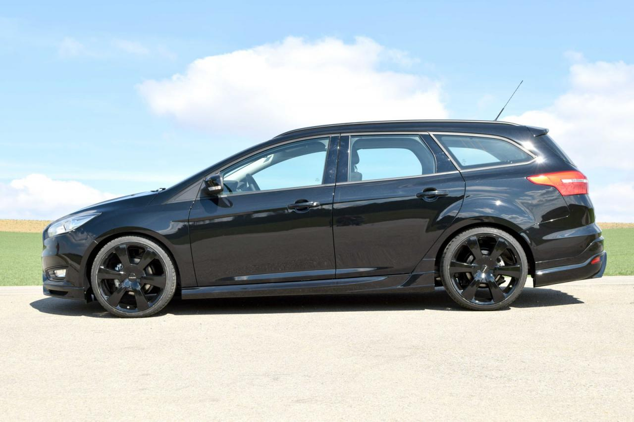 Поперечины на рейлинги Ford Focus 98-04 универсал Air1 Black Turtle