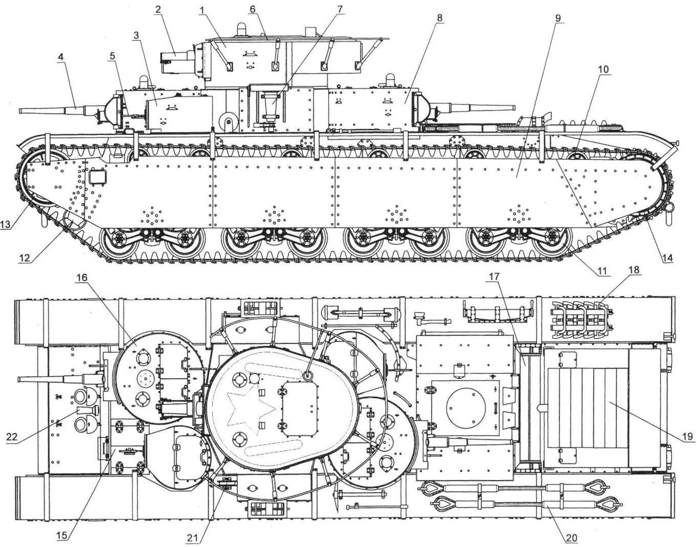 Чертеж т. Танк т-35 схема. Т-35 танк сзади. Т-35 танк чертежи. Танк т 35 Размеры.