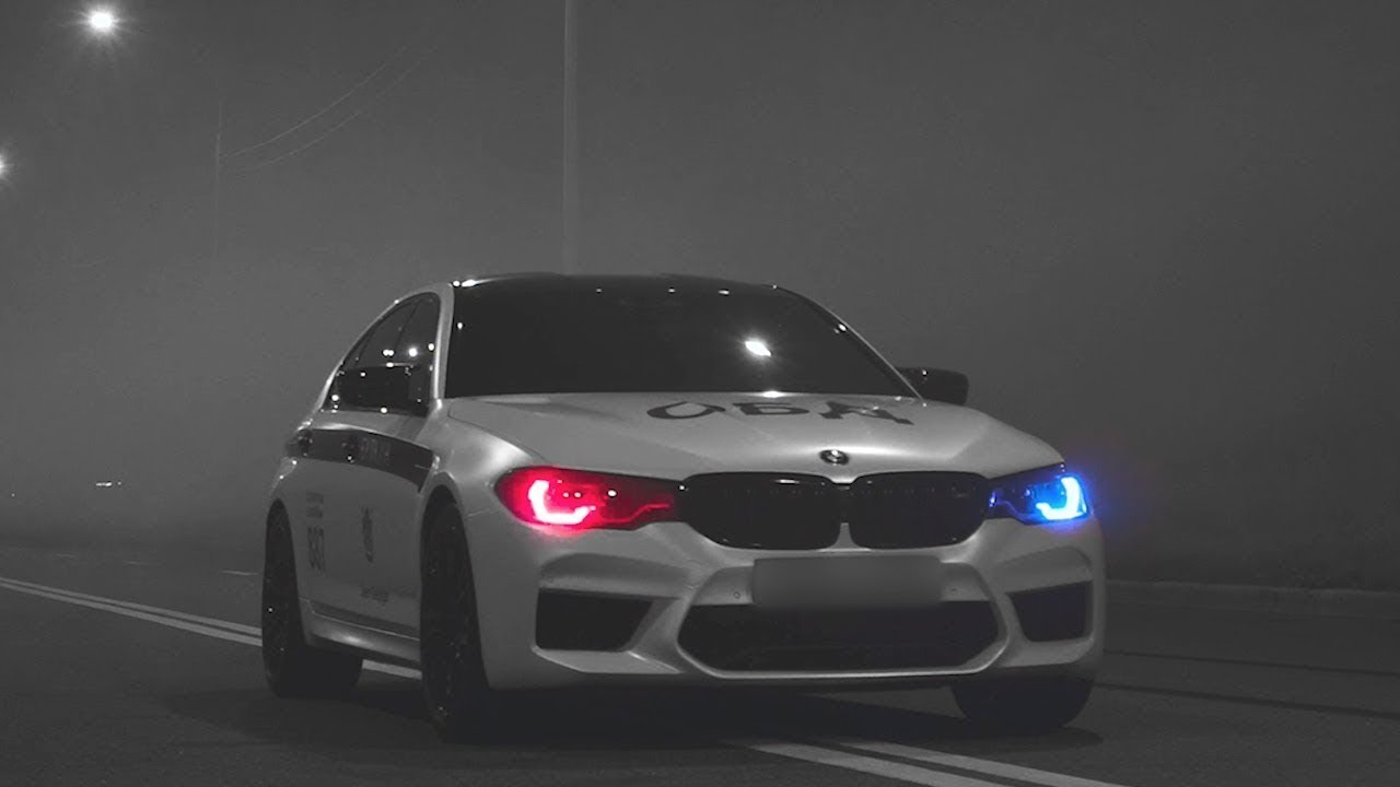 BMW f10 ночная