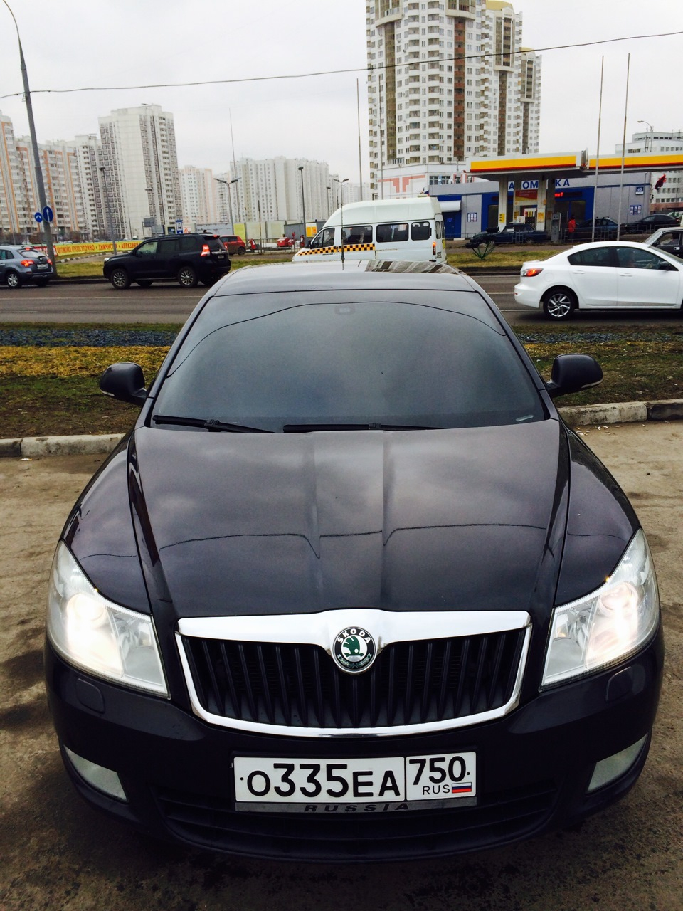 Skoda Octavia a5 тонировка