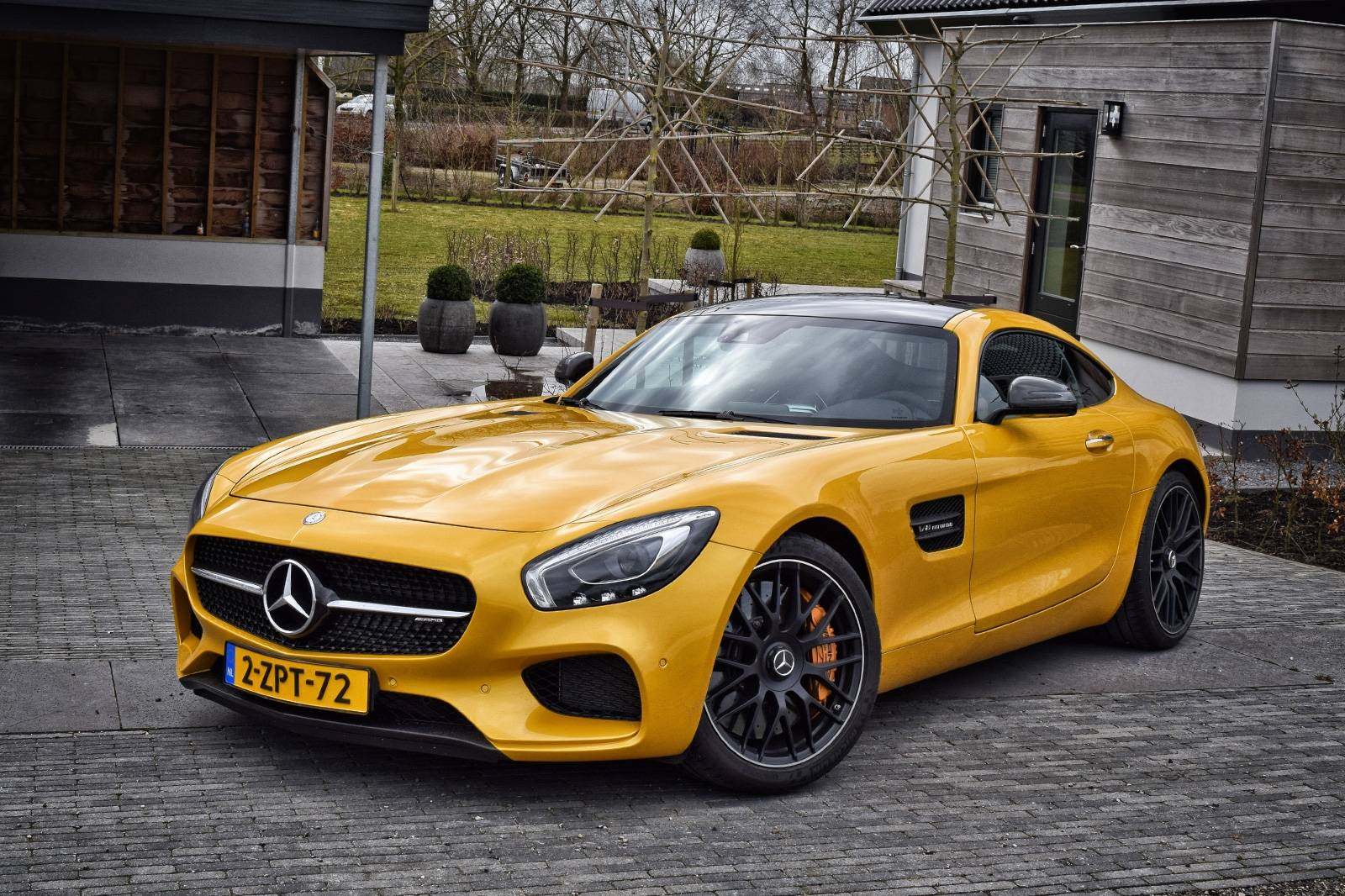 Mercedes amg gt фото