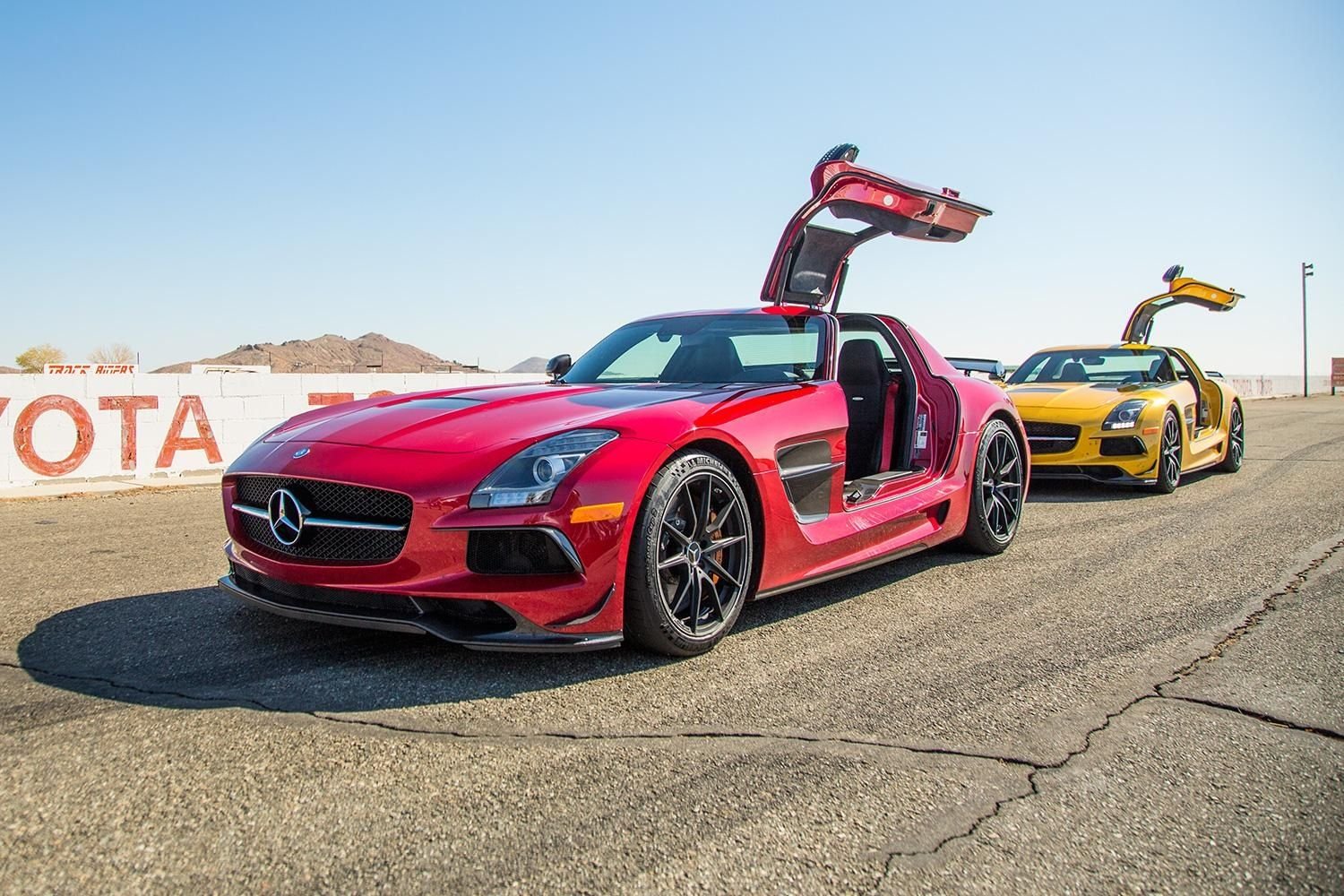 2011 Mercedes Benz SLS AMG Red