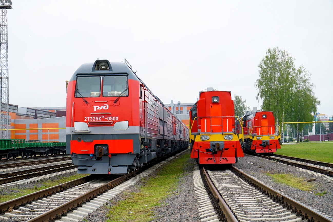 Фото грузового поезда ржд