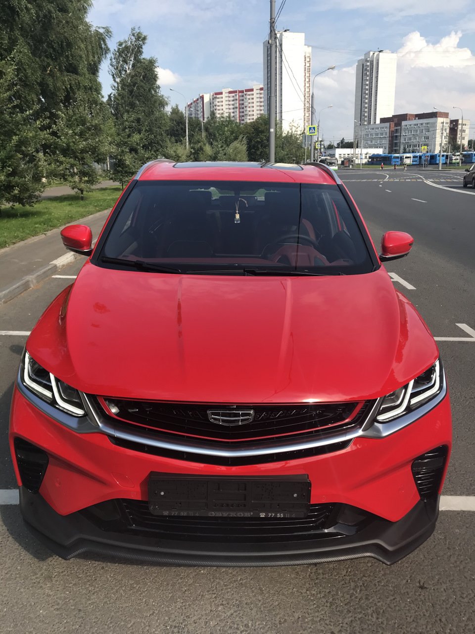Geely Coolray Luxury комплектация