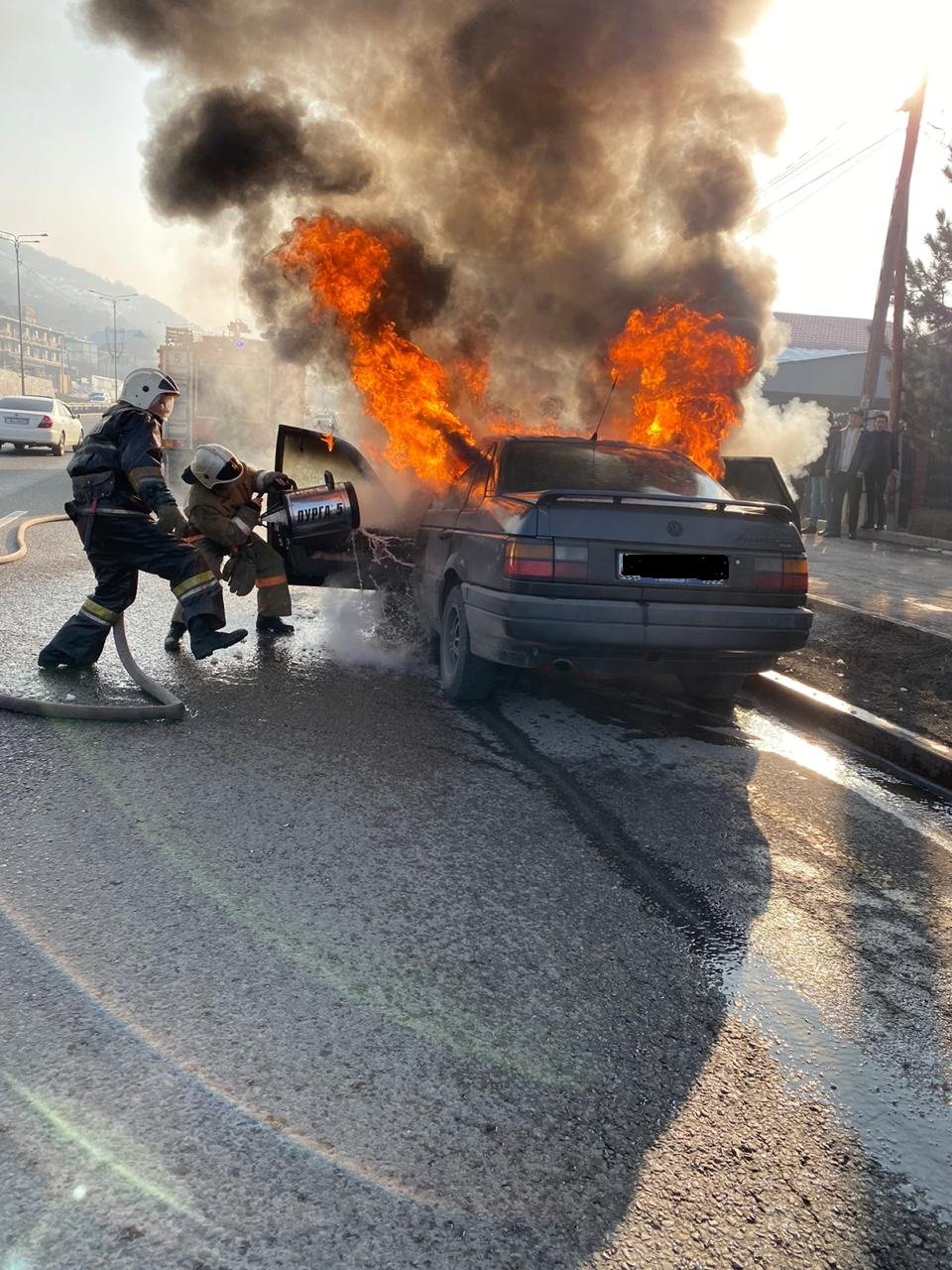 Фото взрыв автомобиля