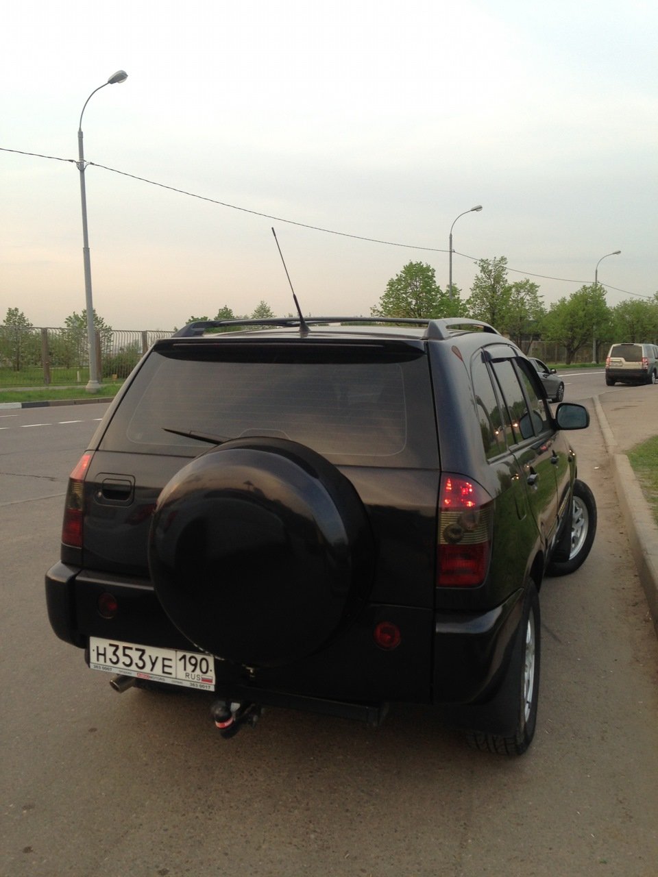 Chery Tiggo t11 2012 зад