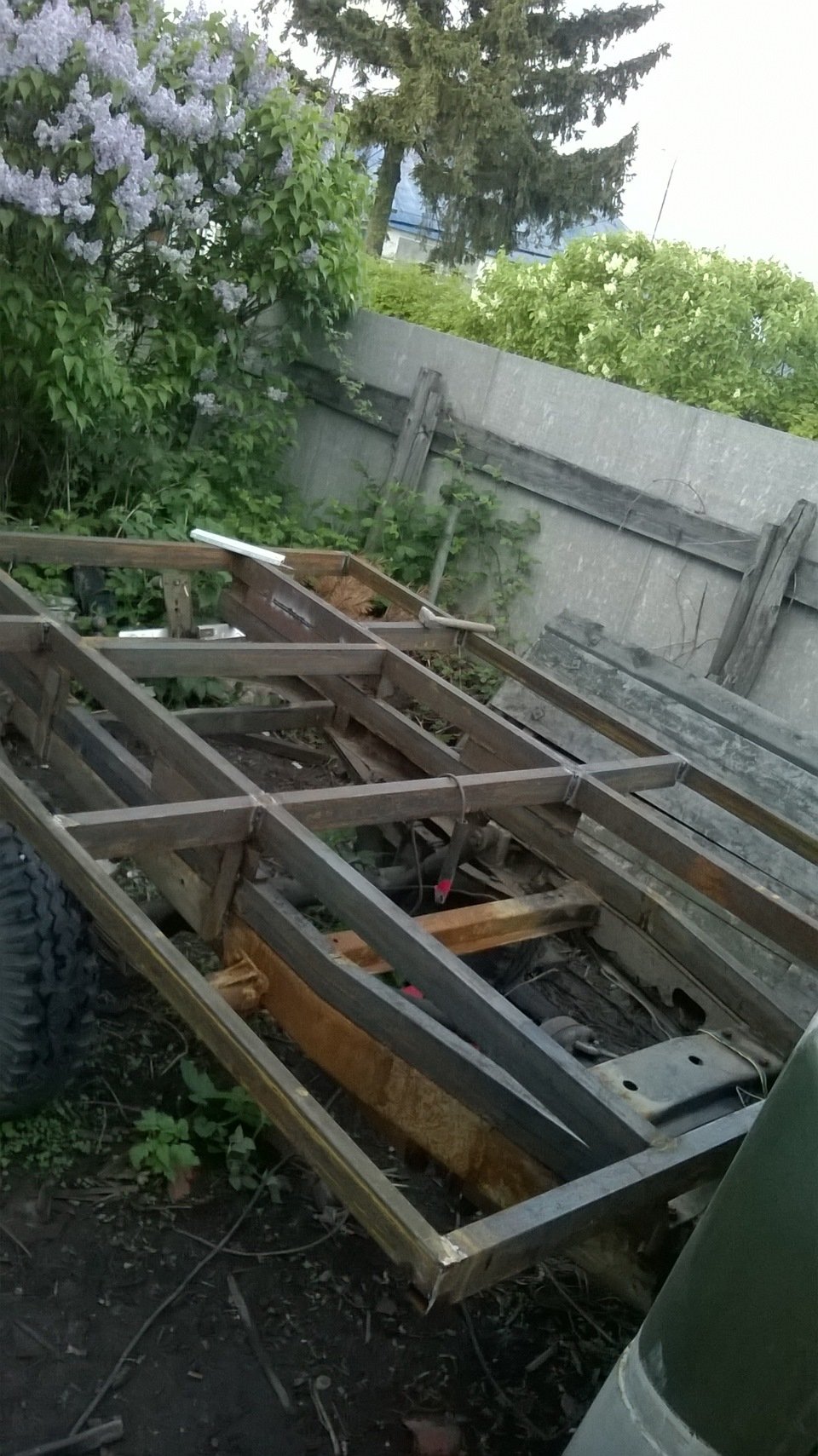 Механический подъемник кузова УАЗ 3303