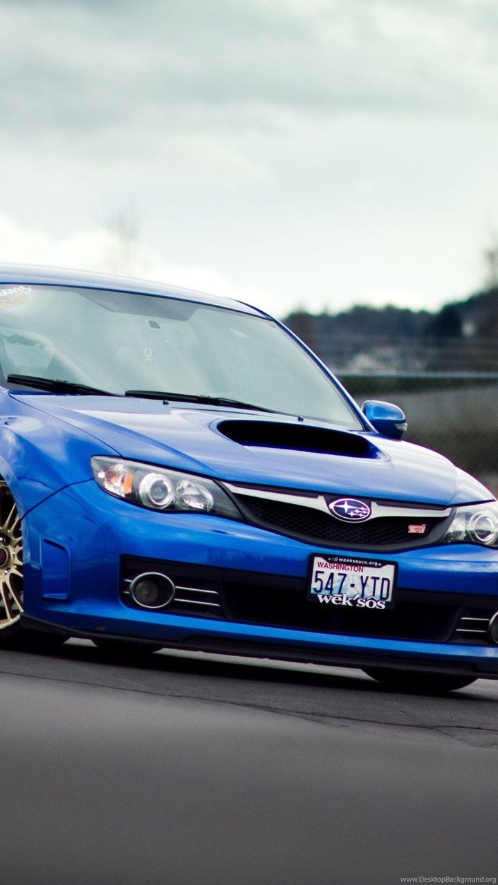 Субару Импреза WRX синяя