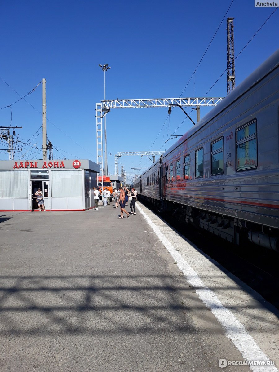 Железная дорога до Анапы
