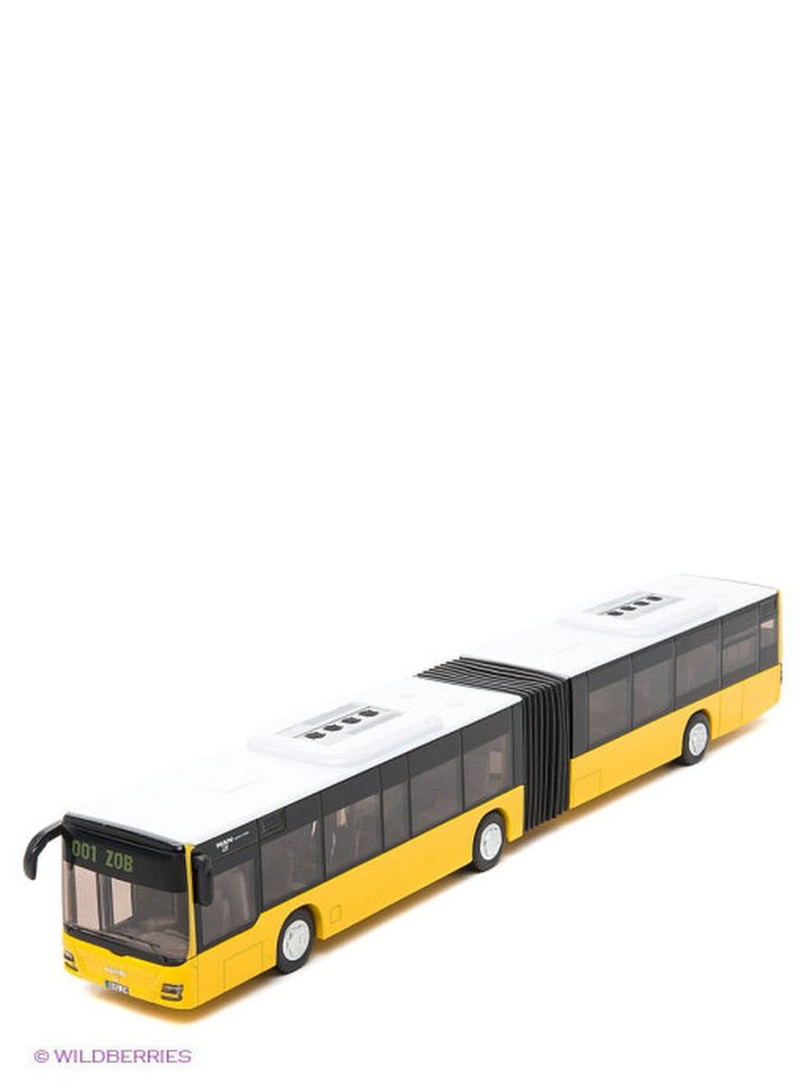 Автобус-гармошка siku, жёлтый