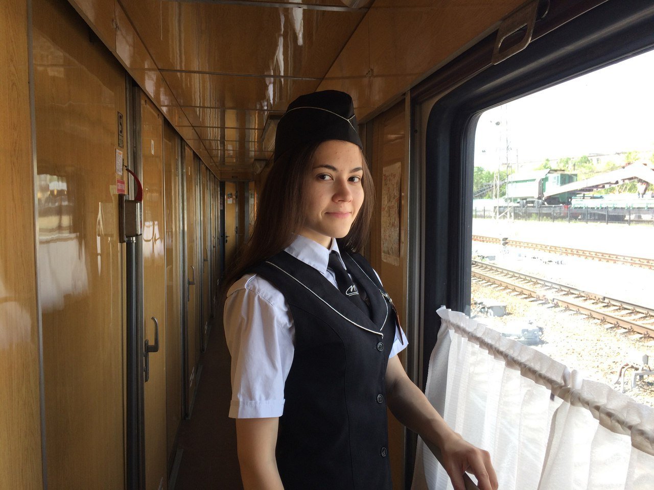 Фото проводницы поезда ржд