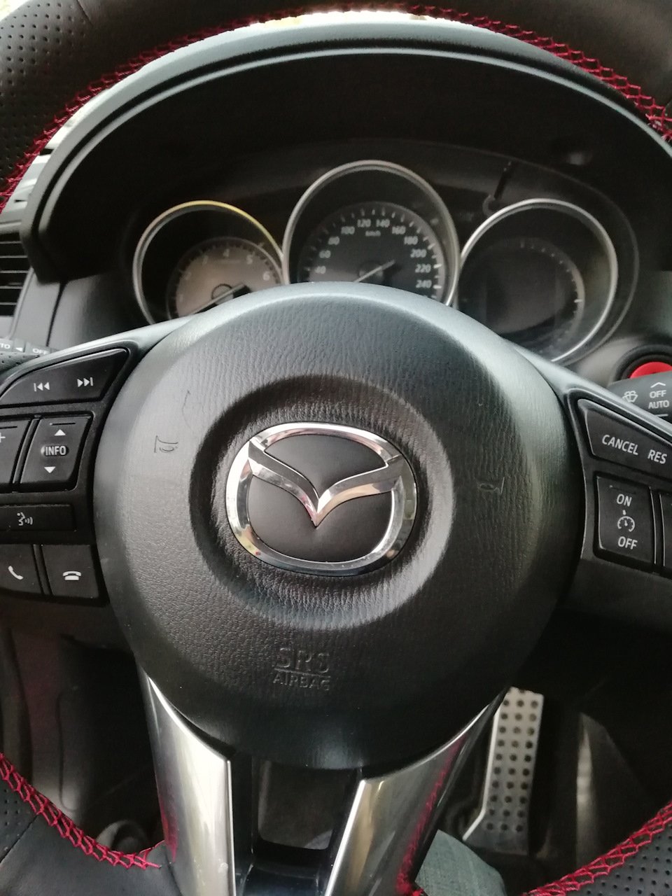 Перешил руль Mazda CX-5