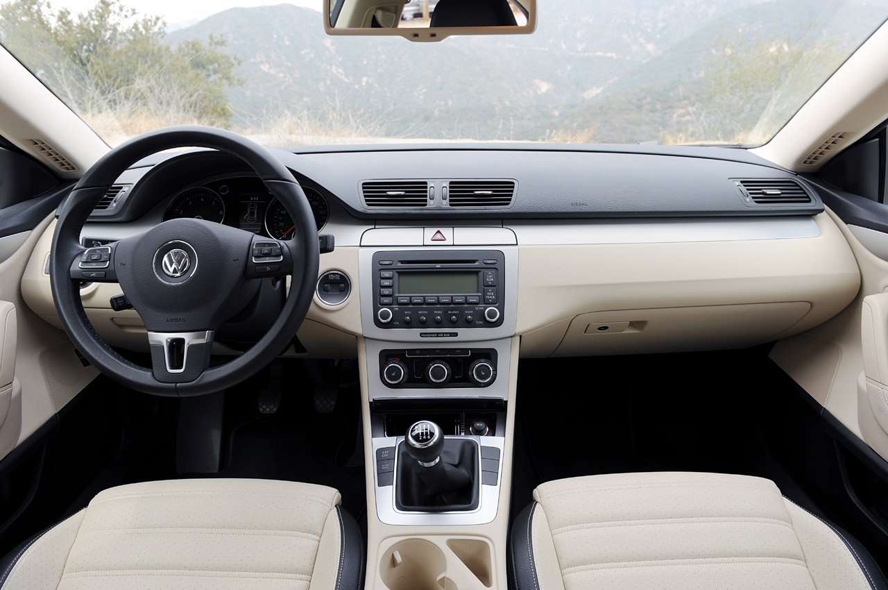 Volkswagen Passat cc 2010 Interior