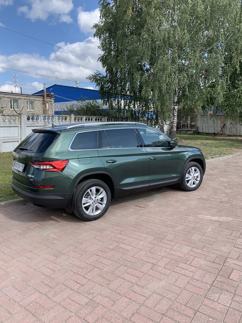 Skoda Kodiaq Emerald Green