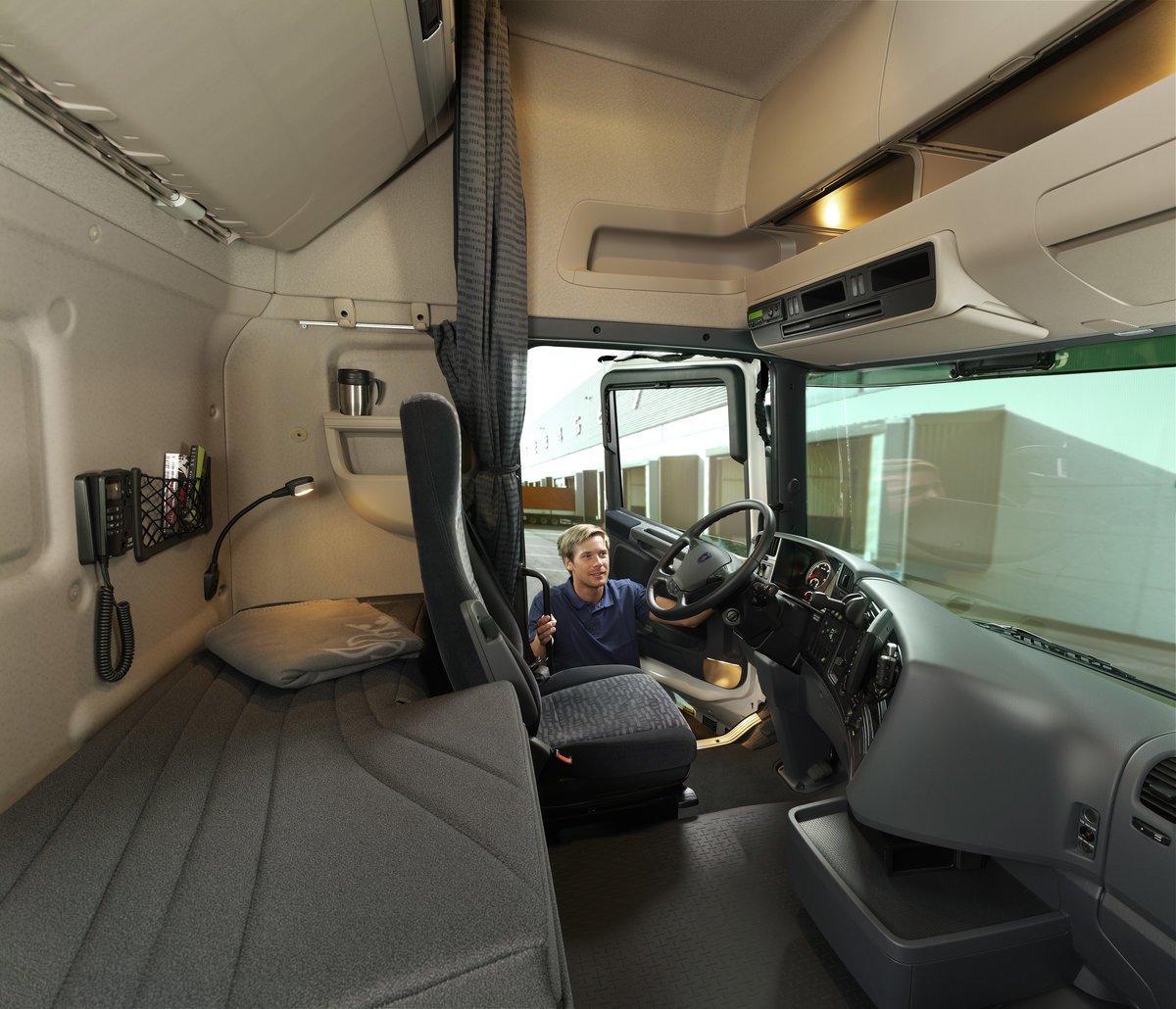 Scania trucks sleeper interior