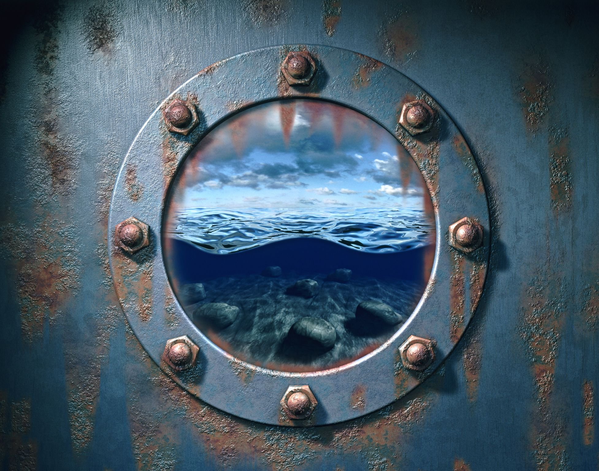 Окно на палубе. Задраечный люк подводной лодки. Внутри подводной лодки иллюминатор. Иллюминатор корабля. Окно подводной лодки.