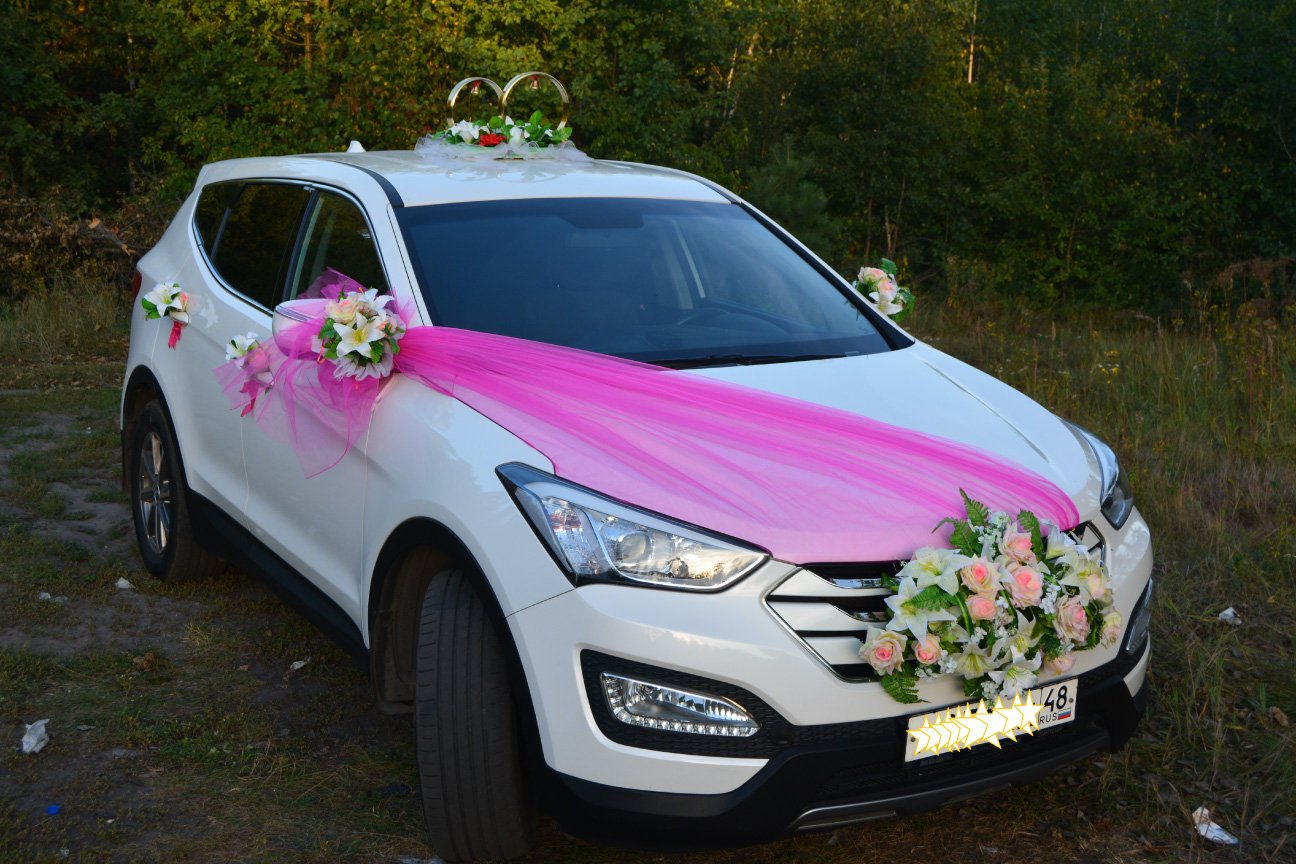 Наряды на машину на свадьбу фото