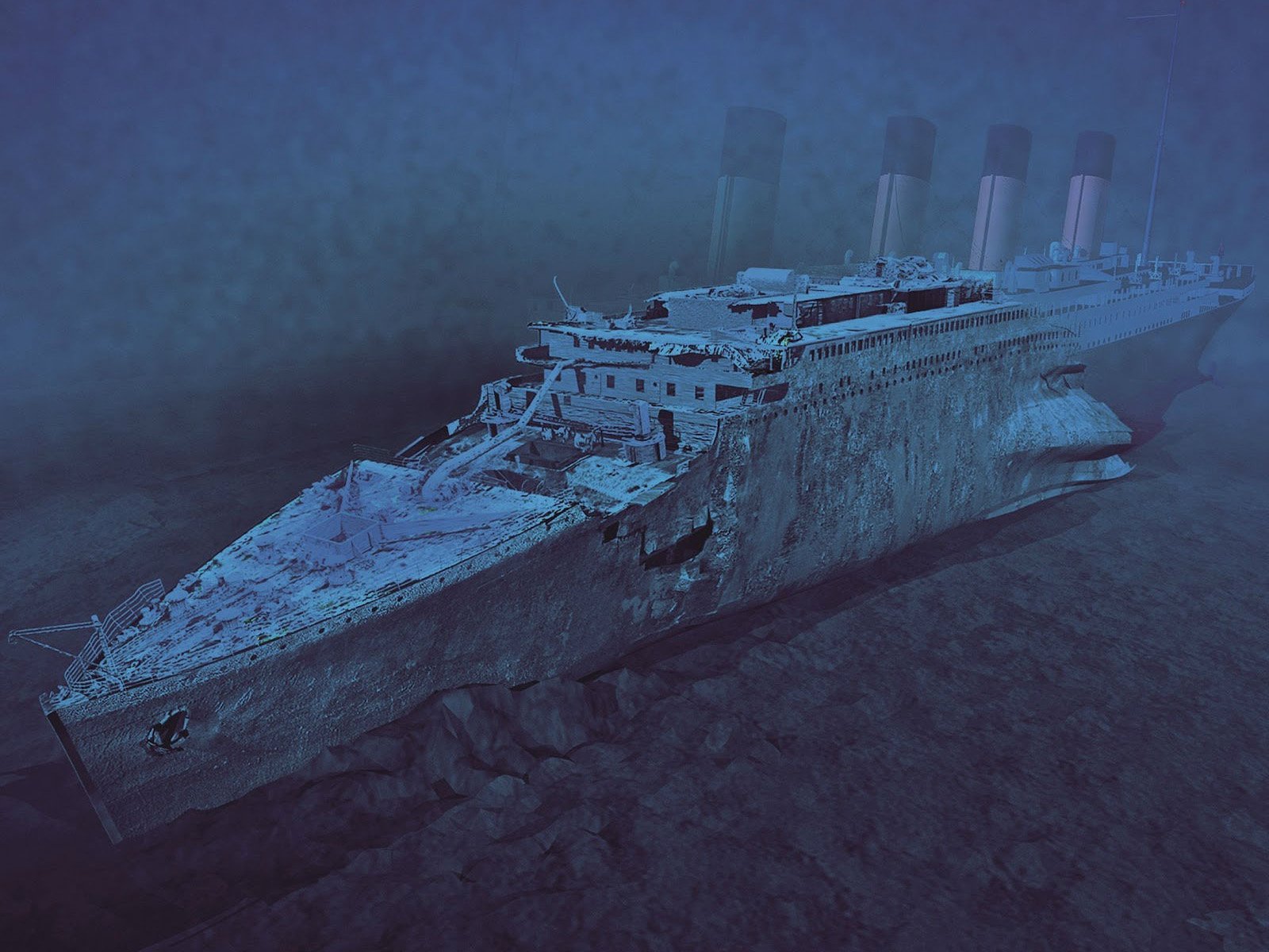 Затонувшие корабли Титаник