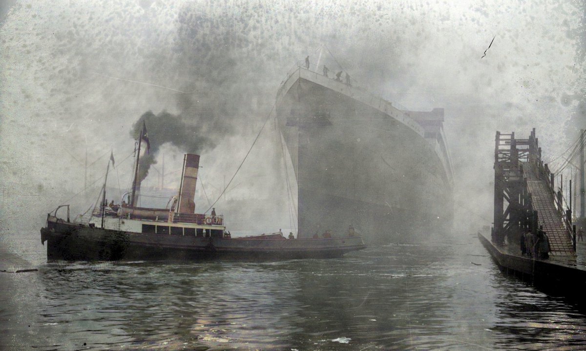 Титаник Британик Олимпик на дне