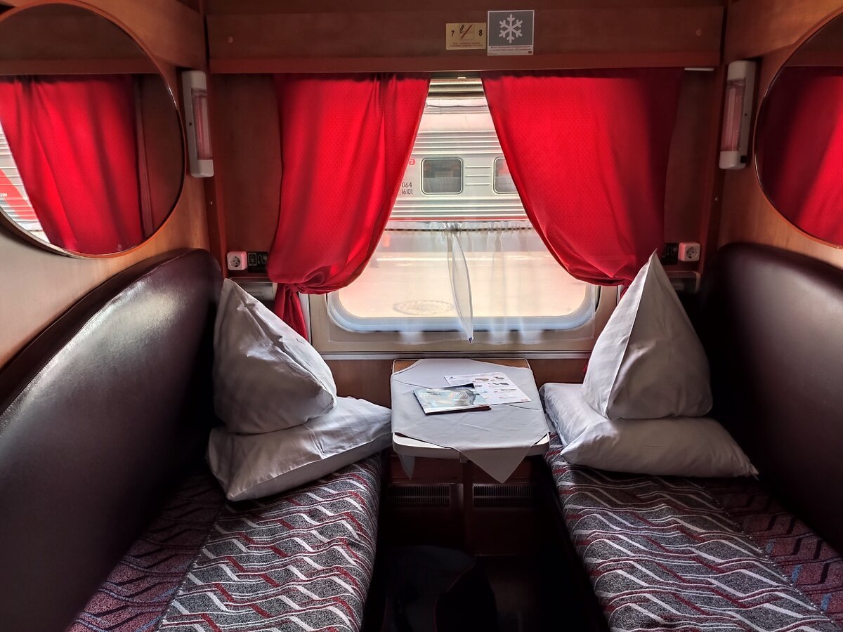 мягкий вагон в поезде москва санкт петербург