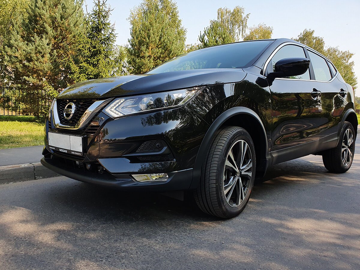 Nissan Qashqai 2021 черный