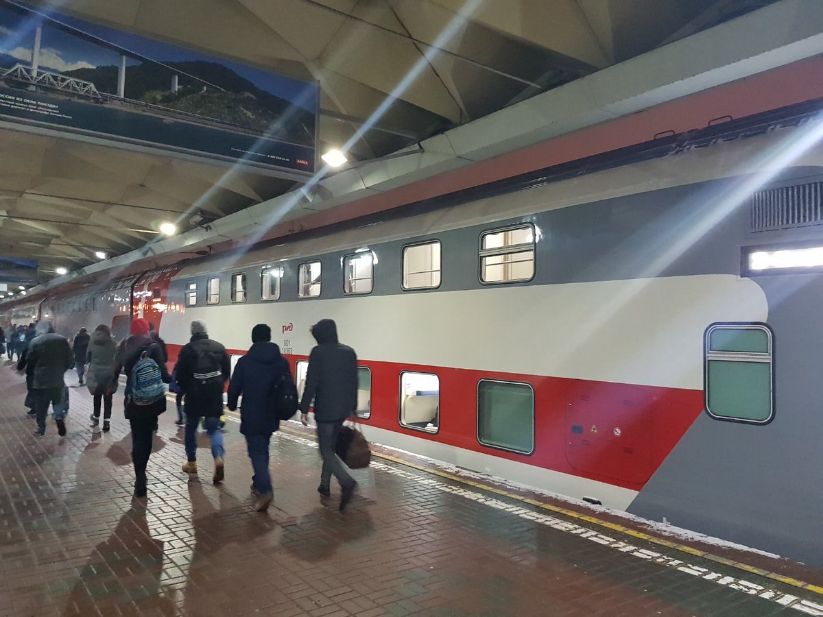 поезд санкт петербург мурманск двухэтажный