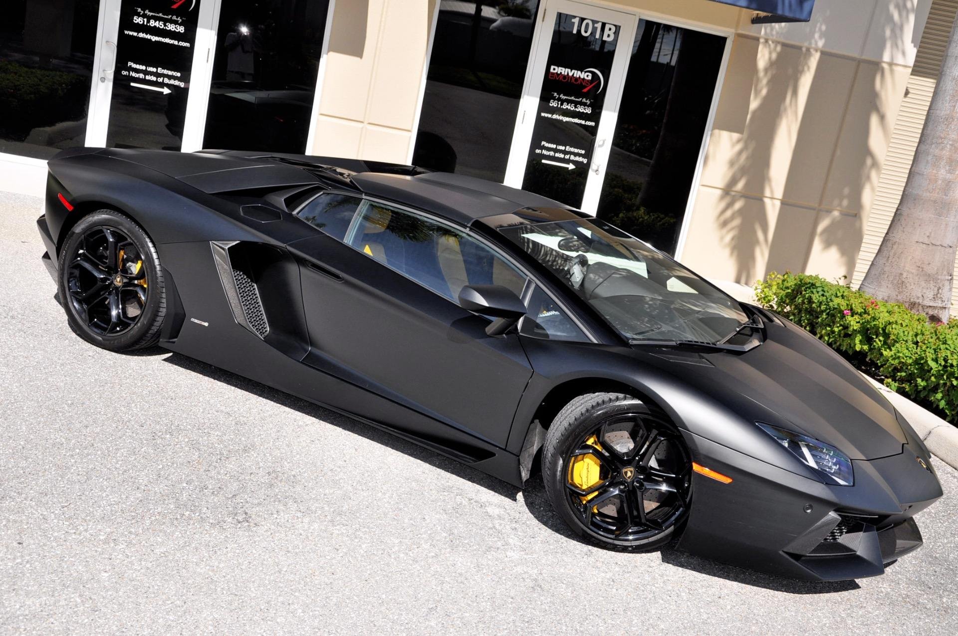 Lamborghini Aventador lp700 4 авто ру Black