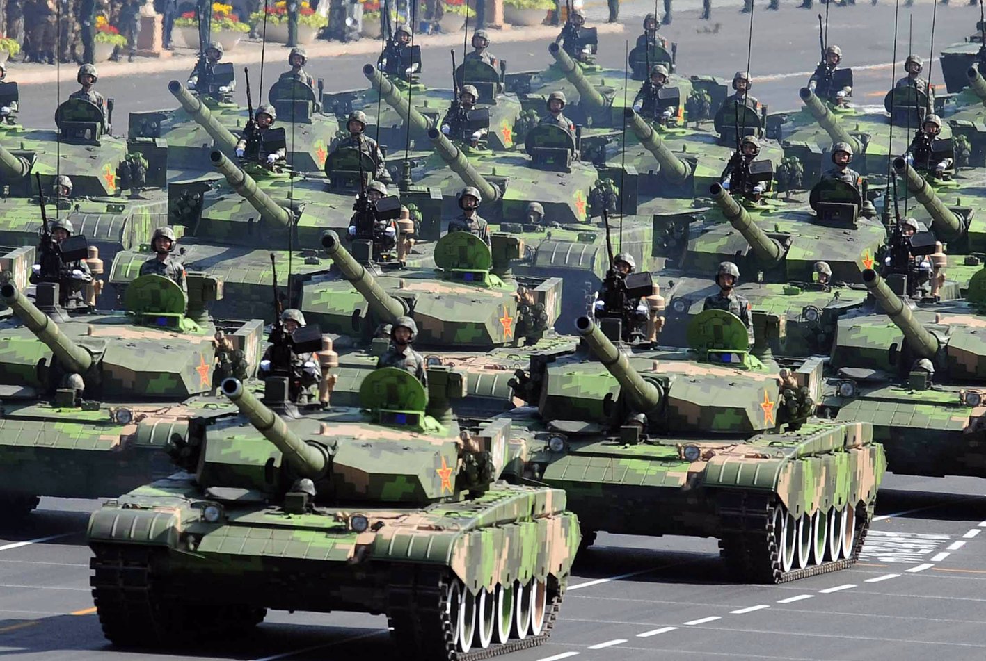 Китай армия танк