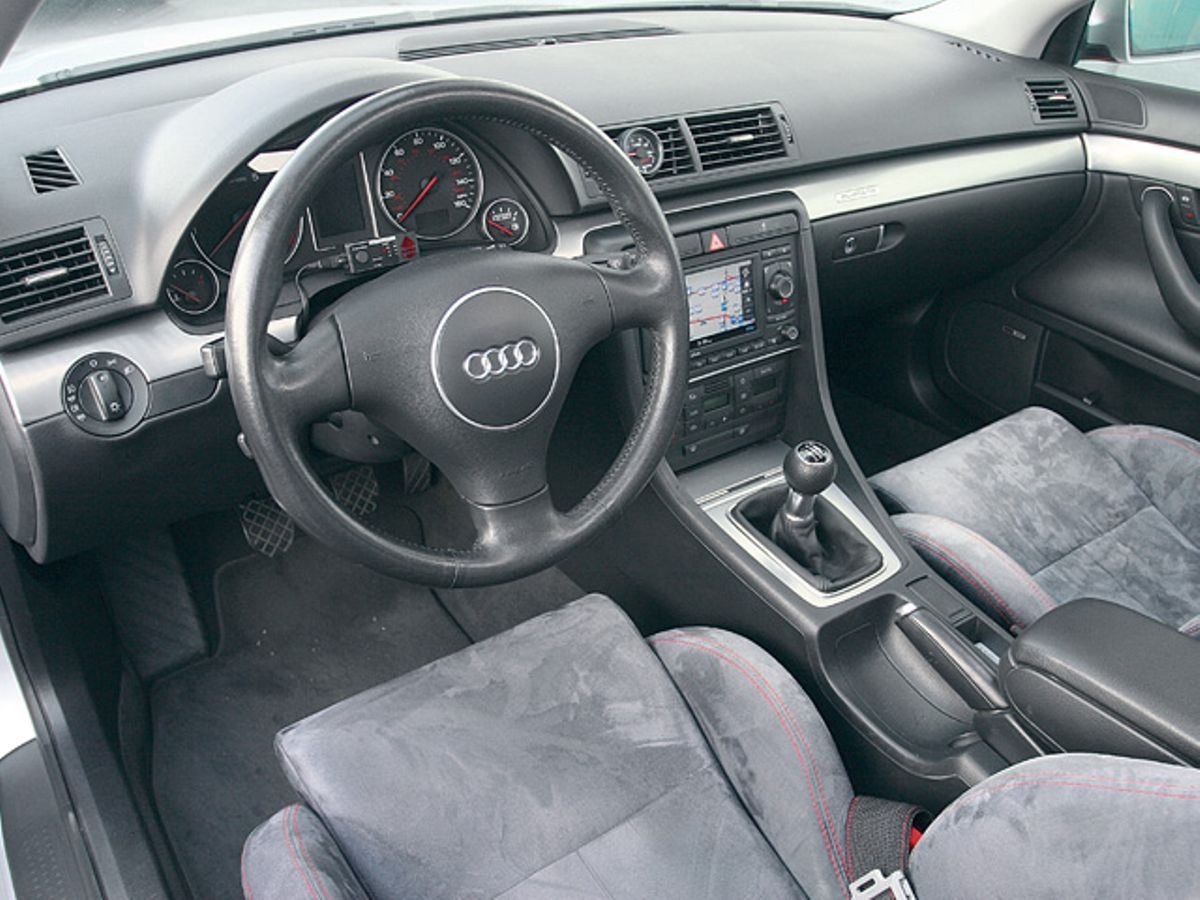 Audi a4 b6 2003 салон