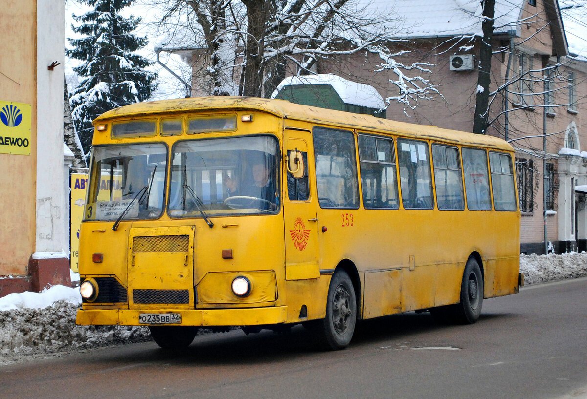 ЛИАЗ скотовоз автобус