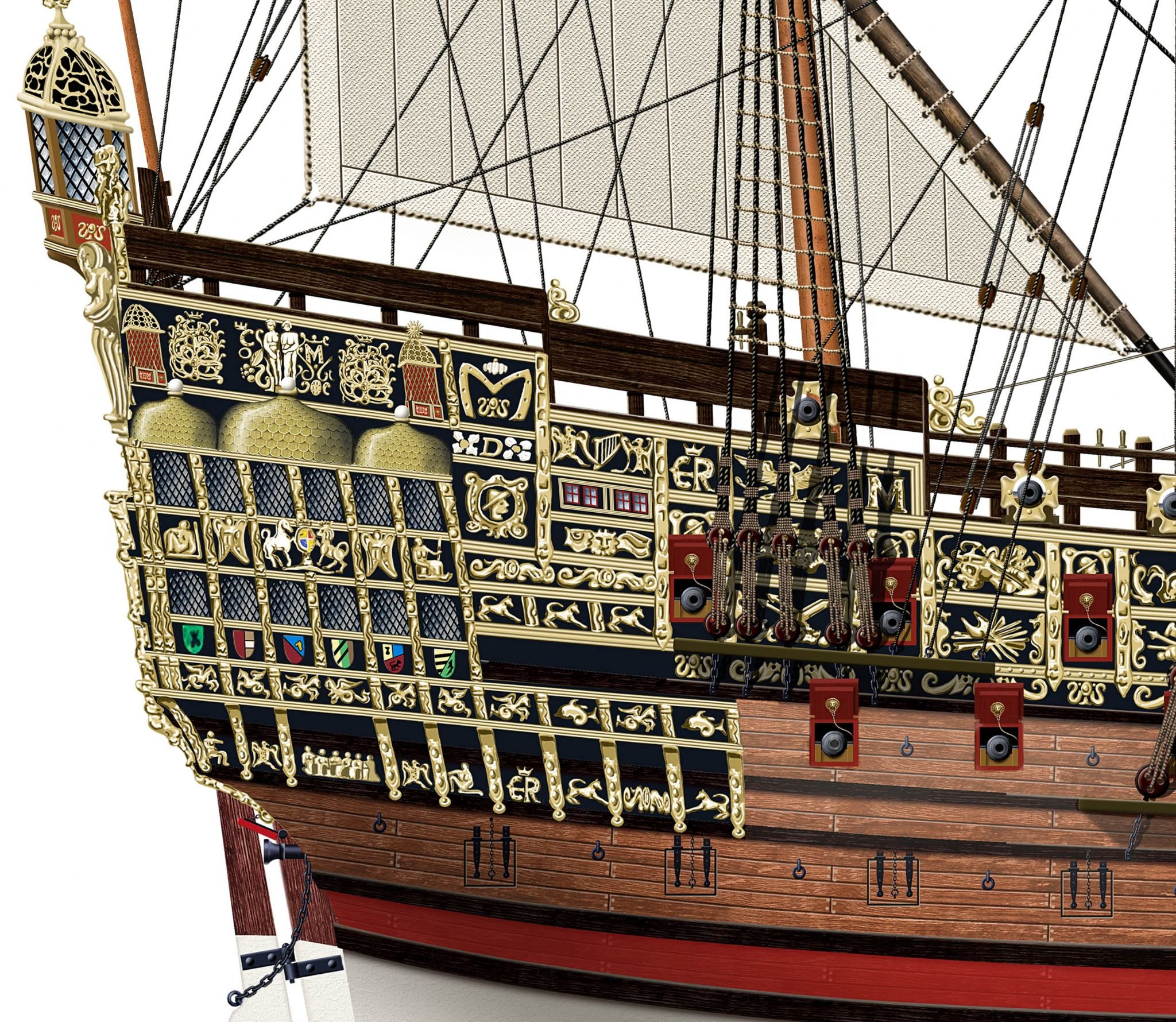HMS Sovereign of the Seas 1637