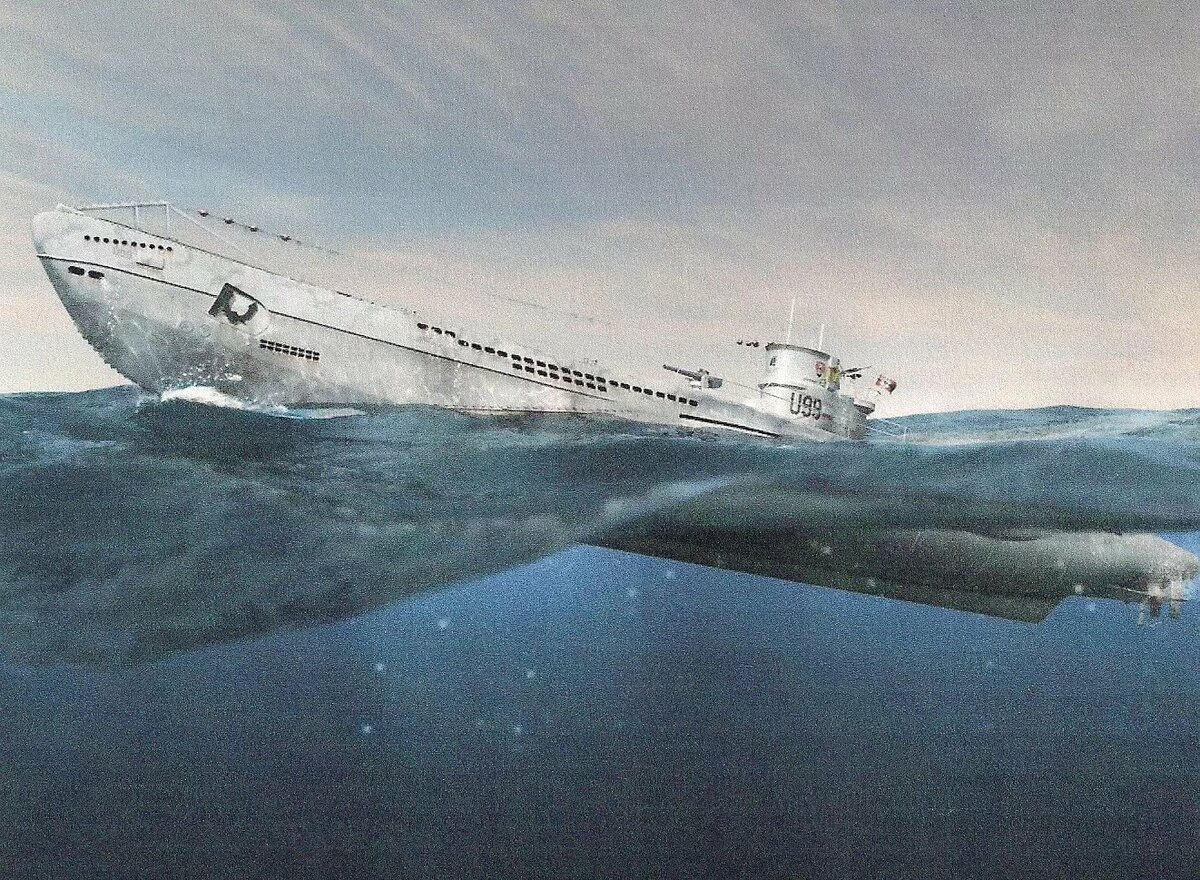 Немецкая подводная лодка u99