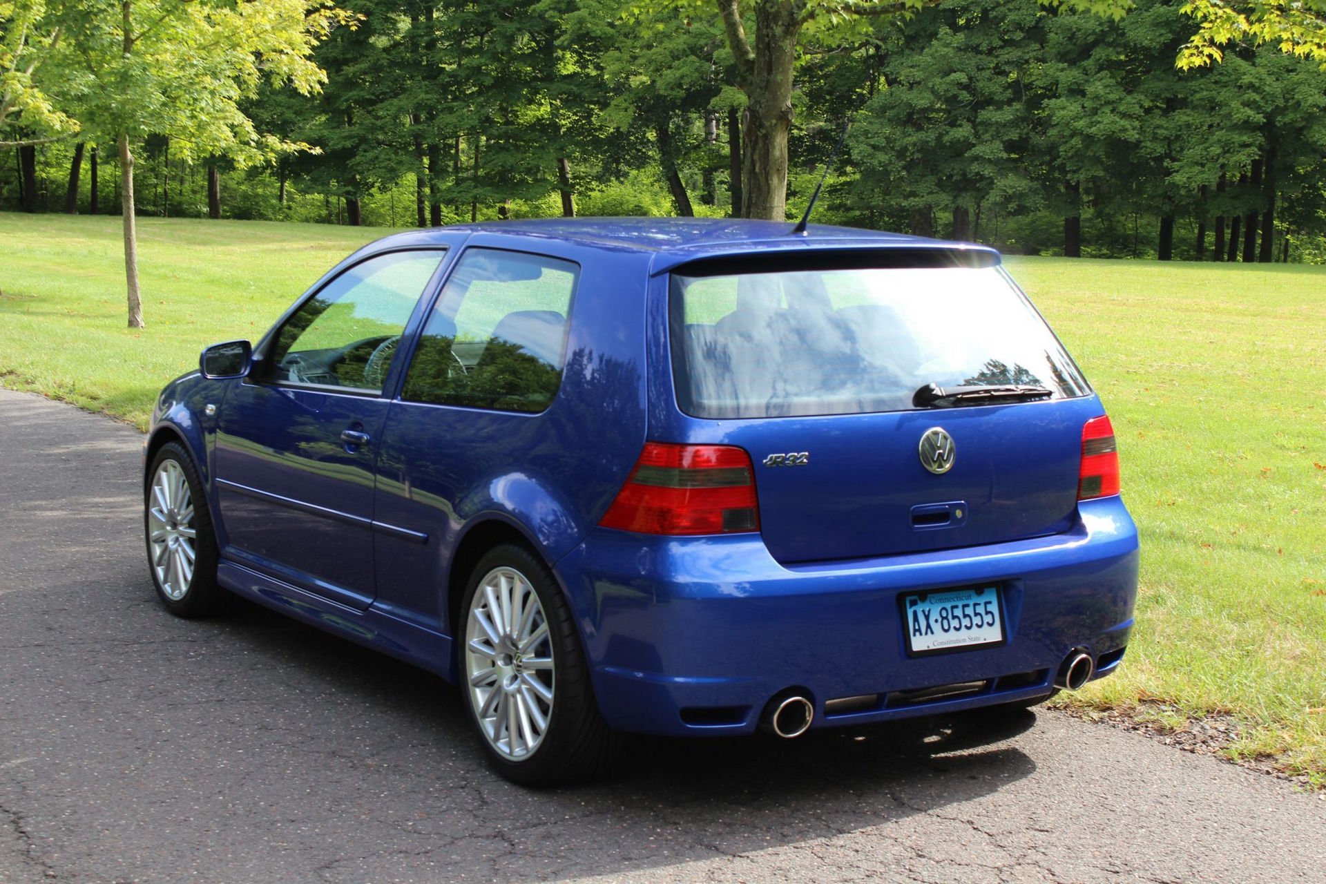 VW Golf r32 mk4 красный