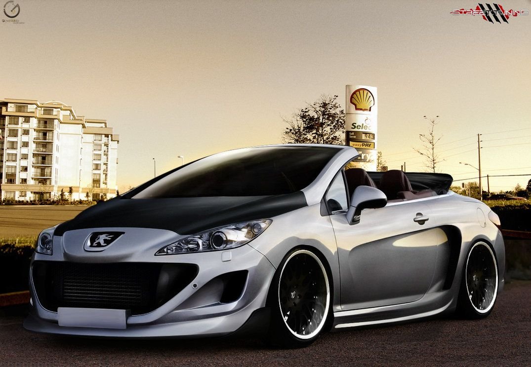 Тюнинг пежо. Peugeot 308 cc Tuning. Peugeot 308 Tuning. Peugeot 308cc обвес. Тюнингованный Пежо 308.