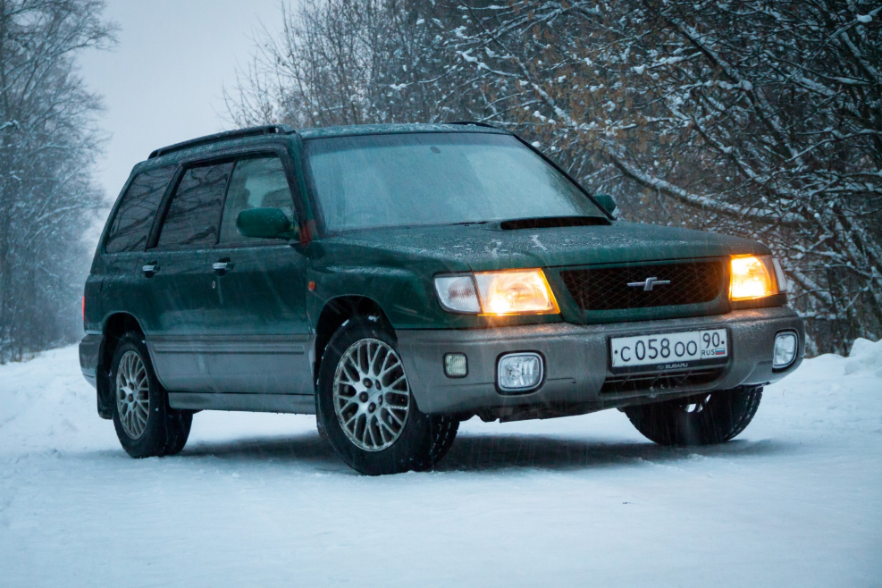 Subaru Forester sf5 зеленый