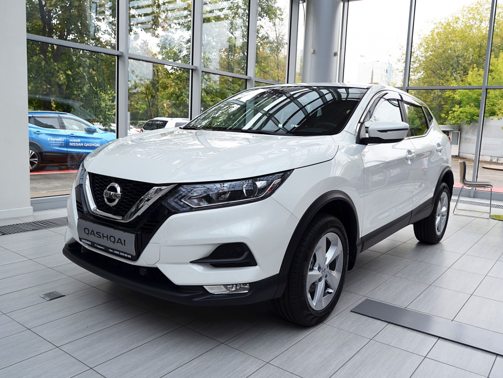 Nissan Qashqai 2019 белый