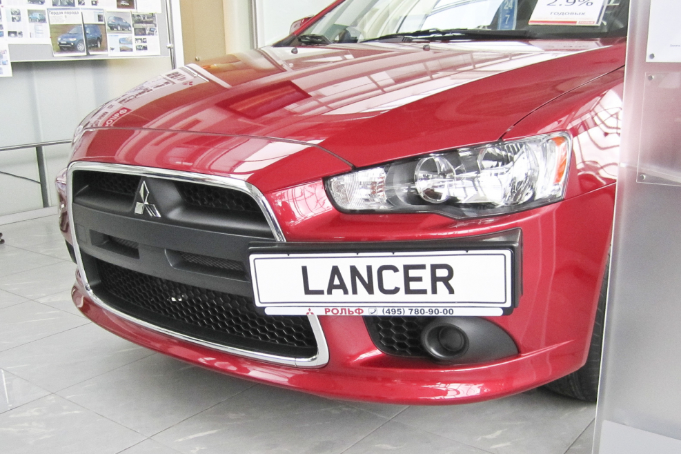 Lancer 10 задний бампер